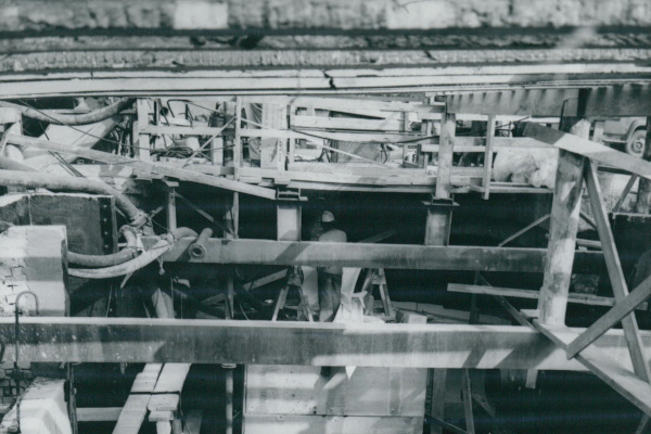 Budapest, M3 metró, építés, bélyegkép