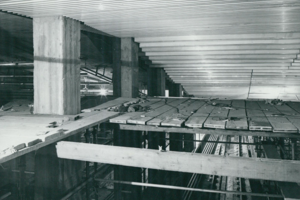 Budapest, M3 metró, építés, bélyegkép