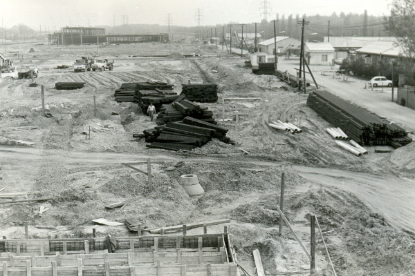 Budapest, M3 metró, építés, bélyegkép