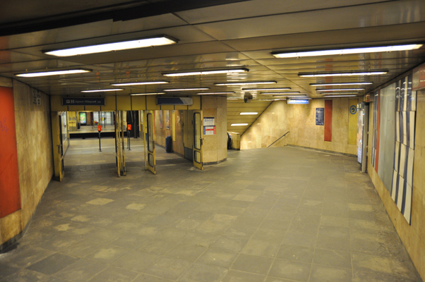 Budapest, M3 metró, Gyöngyösi utca, bélyegkép