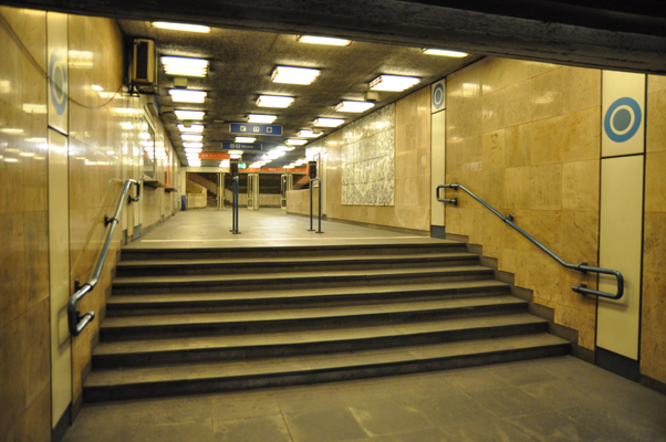 Budapest, M3 metró, Forgách utca, bélyegkép