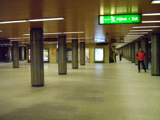 Budapest, M3 metró, Ferenciek tere, bélyegkép