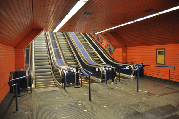 Budapest, M3 metró, Ferenciek tere, bélyegkép