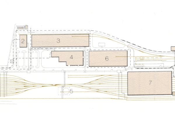 Budapest, M3 metró, Kőér utca, járműtelep, bélyegkép