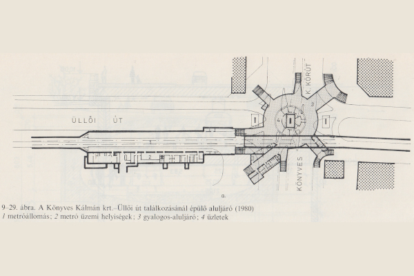 Budapest, M3 metró, Népliget, helyszínrajz, bélyegkép