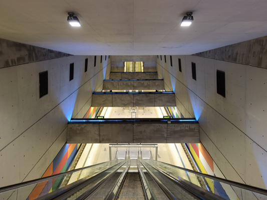 Budapest, M4 metró, Móricz Zsigmond körtér, bélyegkép