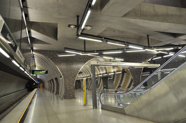 Budapest, M4 metró, Szent Gellért tér - Műegyetem, bélyegkép