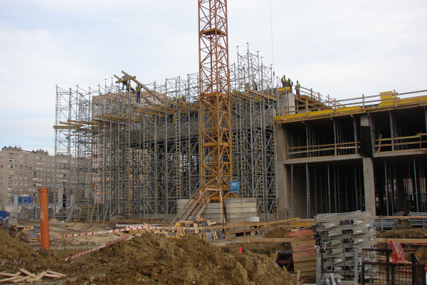 Budapest, M4 metró, járműtelep, bélyegkép