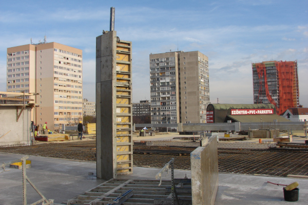 Budapest, M4 metró, járműtelep, bélyegkép