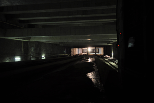 Budapest, M4 metró, Kelenföld vasútállomás, kihúzó, bélyegkép