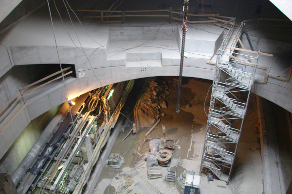 Budapest, M4 metró, Kálvin tér, bélyegkép