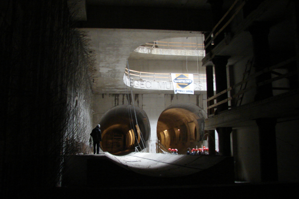 Budapest, M4 metró, Rákóczi tér, bélyegkép