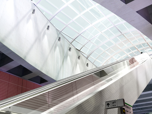 Budapest, M4 metró, Bikás park, Palatium Stúdió látványterv, bélyegkép