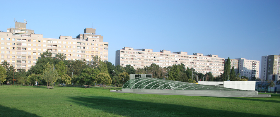 Budapest, M4 metró, Bikás park, Palatium Stúdió látványterv, bélyegkép