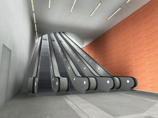 Budapest, M4 metró, Szent Gellért tér - Műegyetem, Palatium Stúdió látványterv, bélyegkép