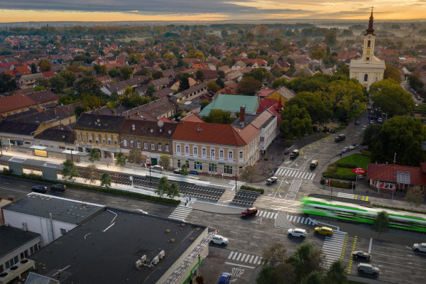 Budapest, M5 metró, Soroksár, Hősök tere, látványterv, bélyegkép