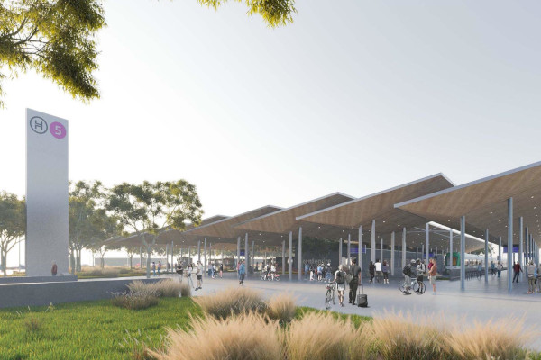 Budapest, M5 metró, Szentendre, látványterv, bélyegkép