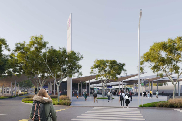 Budapest, M5 metró, Szentendre, látványterv, bélyegkép