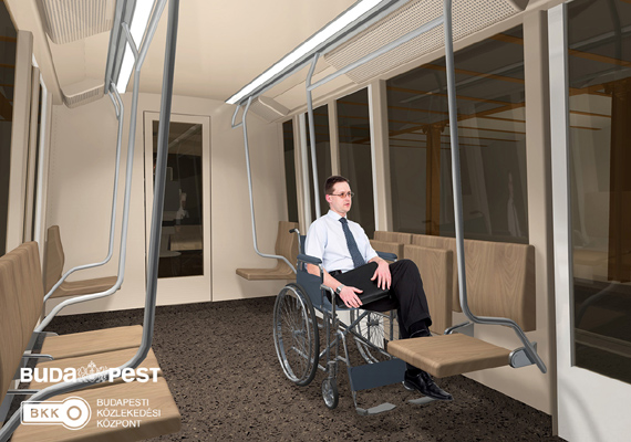 Budapest, M1 metró, tervezett jármű látványterv, Szentpéteri Tibor