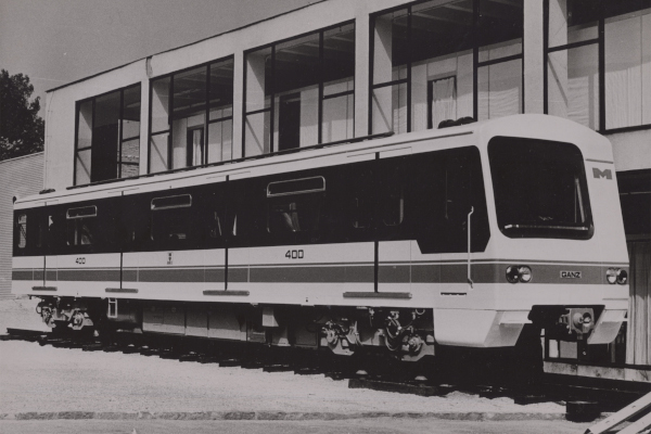 Budapest, Ganz-Hunslet G2, prototípus metró jármű, bélyegkép