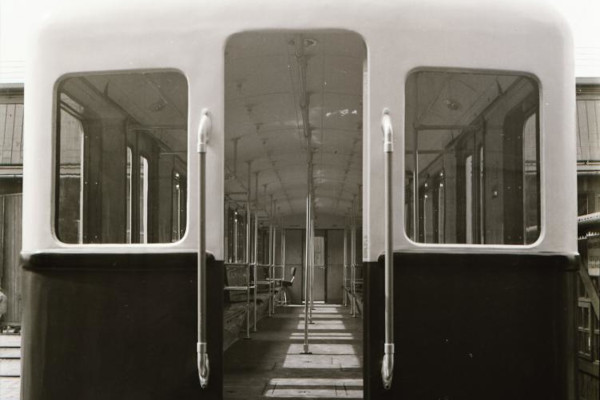 Budapest, Ganz P, prototípus metró jármű, bélyegkép