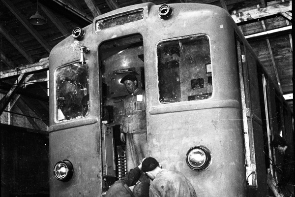 Budapest, Ganz P, prototípus metró jármű, bélyegkép