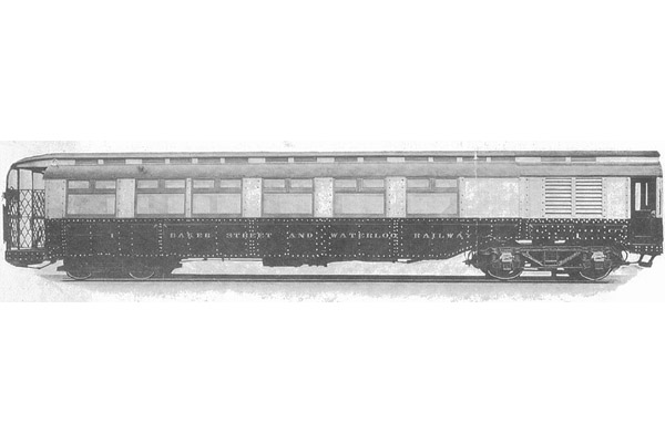 Győr, Magyar Waggon és Gépgyár, metrók Londonnak, bélyegkép