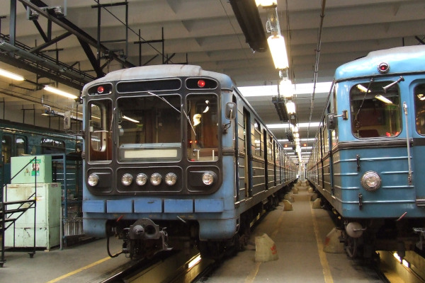 Budapest, Metrowagonmash 81-717m jármű, bélyegkép