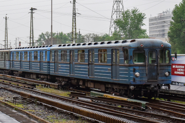 Budapest, Metrowagonmash Ev3 jármű, bélyegkép
