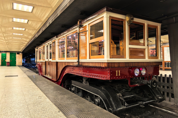 Budapest, MFAV, Schlick járművek, bélyegkép