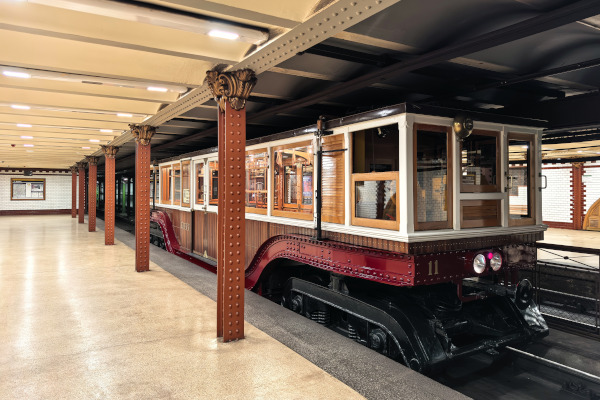 Budapest, MFAV, Schlick járművek, bélyegkép