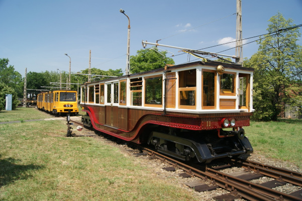 Budapest, MFAV, Schlick járművek, bélyegkép