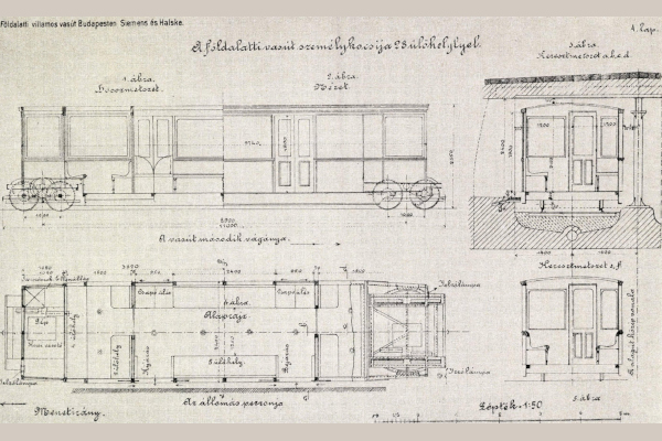 Budapest, MFAV, Schlick járművek, bélyegkép
