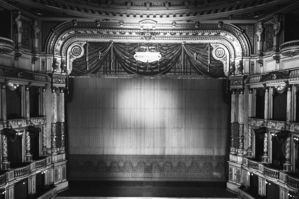 Budapest, Blaha Lujza tér, lebontott Nemzeti Színház, bélyegkép