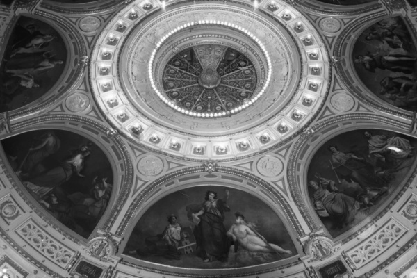 Budapest, Blaha Lujza tér, lebontott Nemzeti Színház, bélyegkép