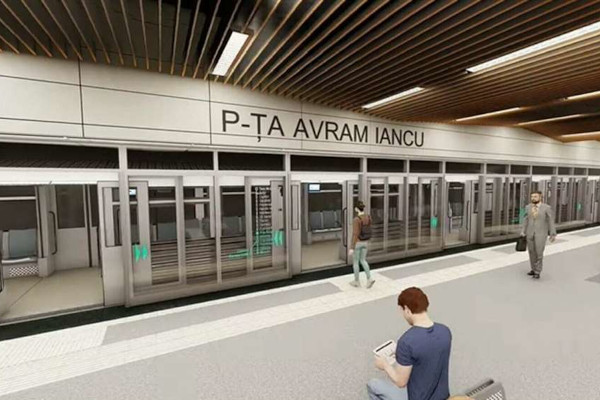 Kolozsvári metró, látványterv, bélyegkép