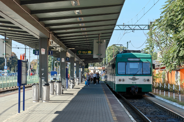 Hírek, H8-H9 HÉV, bélyegkép