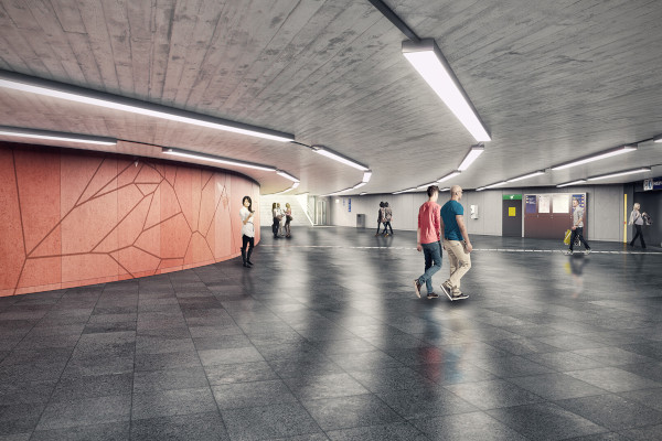 Hírek, Határ út, aluljáró, bélyegkép