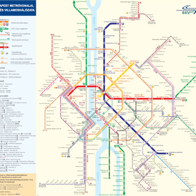 BKV térkép, 2008. 11.