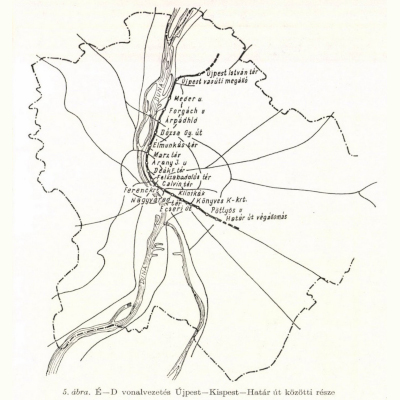 Budapest, M3 metró, meghosszabbítás, térkép