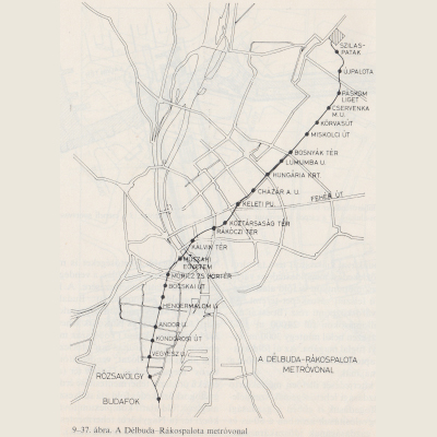 Budapest, M4 metró, térkép, A föld alatti város