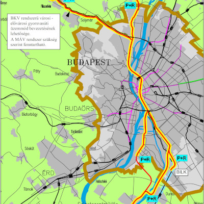 M5 metró térkép Főmterv
