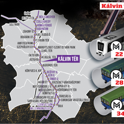 M5 metró térkép Fővárosi blog