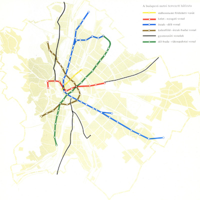 Uvaterv metró térkép